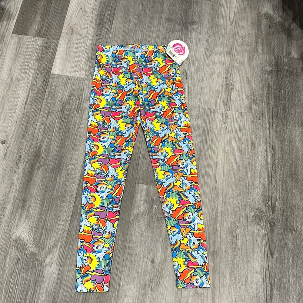 NWT-My Little Pony Leggings, size (10/12)